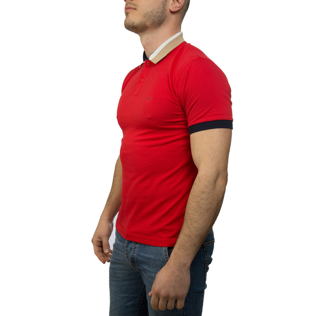 Polo Sun 68 RIB STRIPES navy ss19