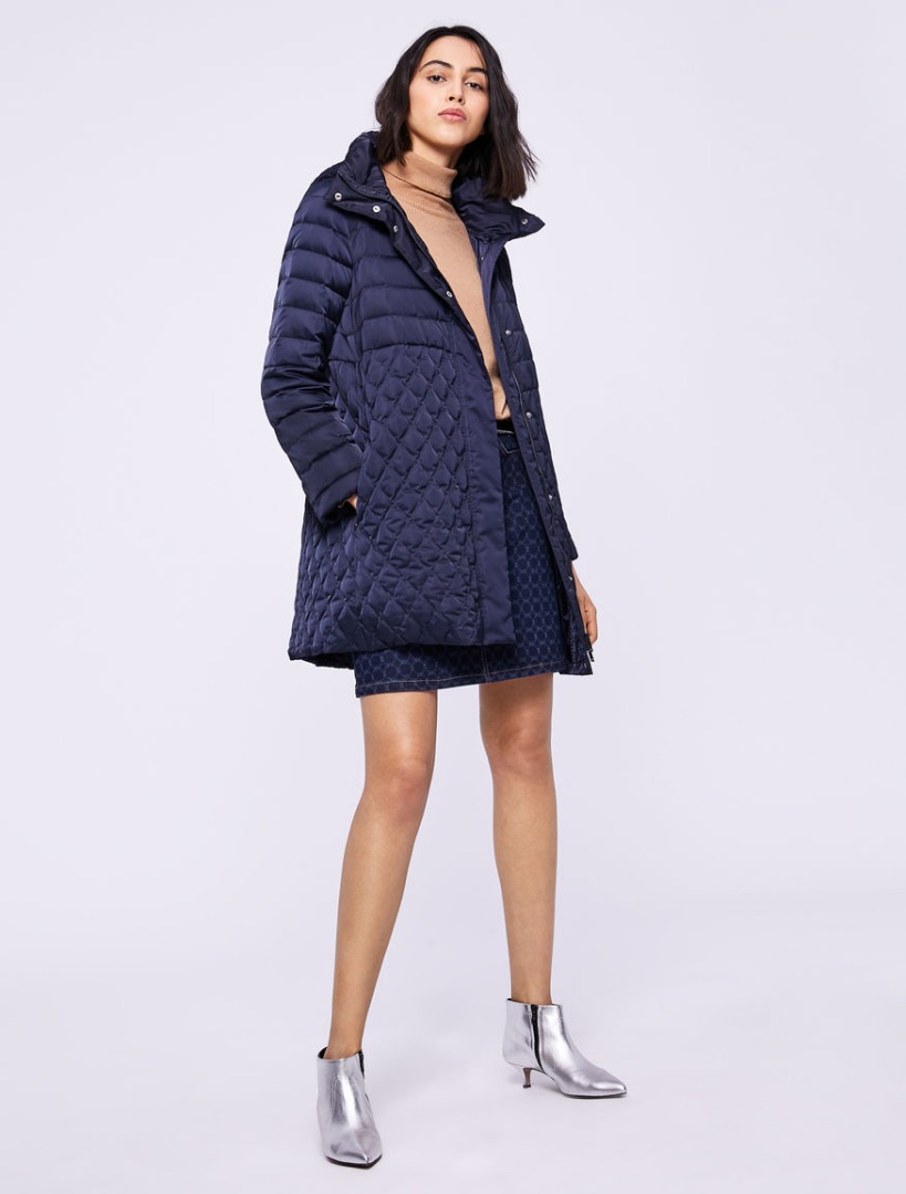 Elodie long deals lightweight padded jacket