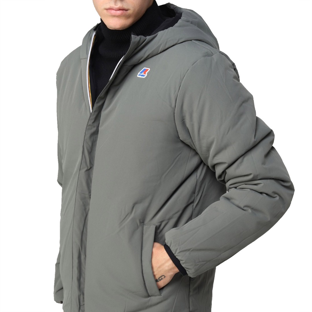 K-WAY VESTE HOMME Réversible Art. K111JKW Modèle Jacques Warm