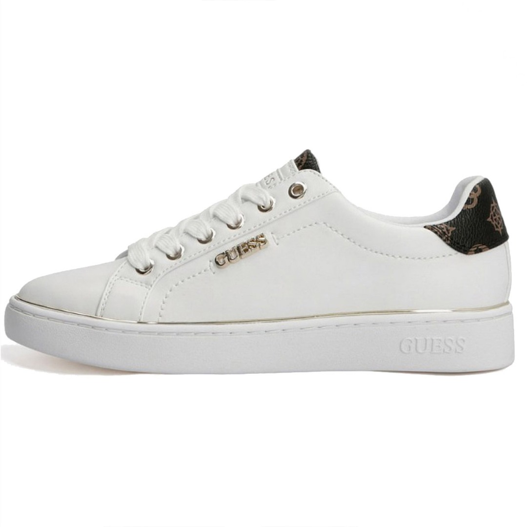 Guess beckie sales logo print sneaker