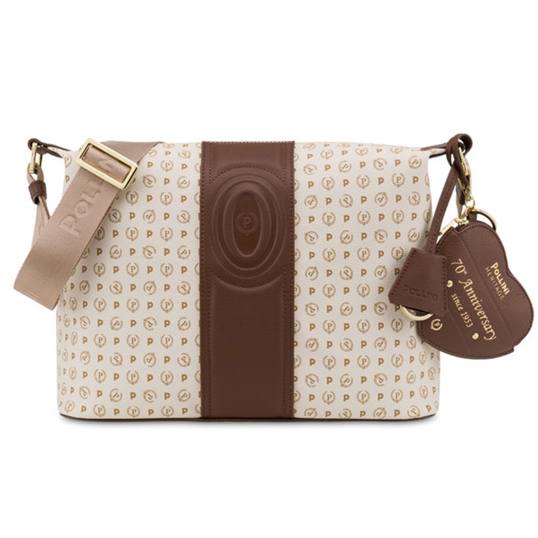 Heritage Soft Touch Chain Crossbody Bag BEIGE/IVORY woman - Pollini Online  Boutique - POLLINI Online Boutique